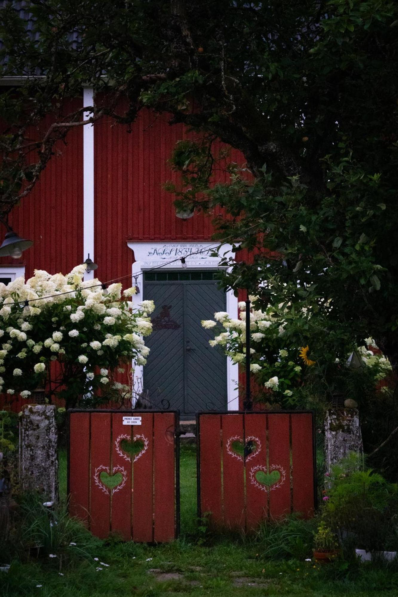 La Maison Rouge De Slaetten Bed And Breakfast Vilshult Exteriér fotografie